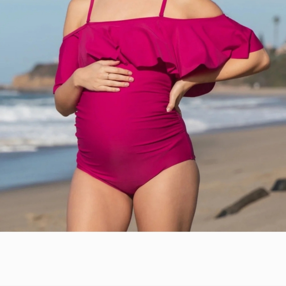 Pinkblush Pink and White Swimsuit